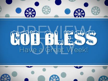 BLUE SNOWFLAKES CLOSING STILL