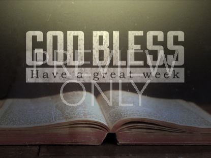 OPEN BIBLE GOODBYE STILL