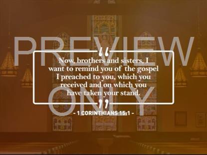 1 CORINTHIANS SCRIPTURE STILL