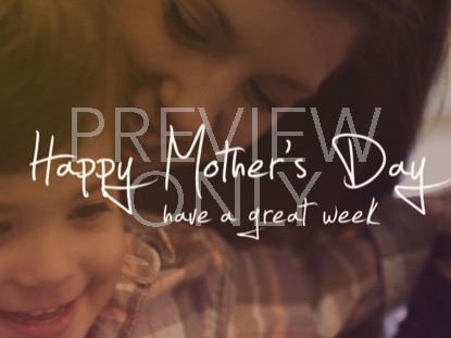 A MOTHER'S HAND CLOSING STILL