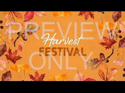 AUTUMN EVENTS VOL ONE: HARVEST FESTIVAL STILL