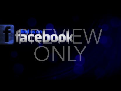 BLUE PARTICLES AND STREAKS FACEBOOK