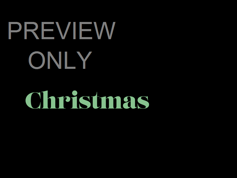 CHRISTMAS VOLUME NINE: TITLE TREATMENT STILL