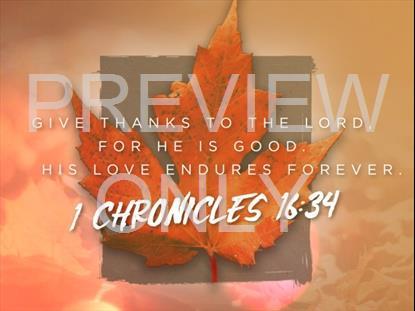FALL EVENTS SCRIPTURE STILL