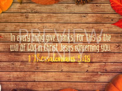 GRATITUDE SCRIPTURE STILL