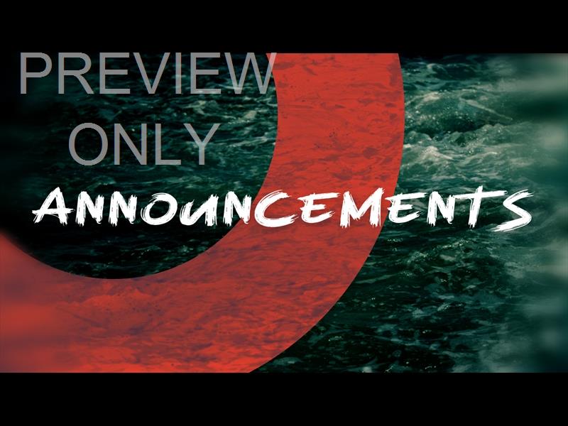 WATER SHAPES - VOLUME TWO: ANNOUNCEMENTS STILL