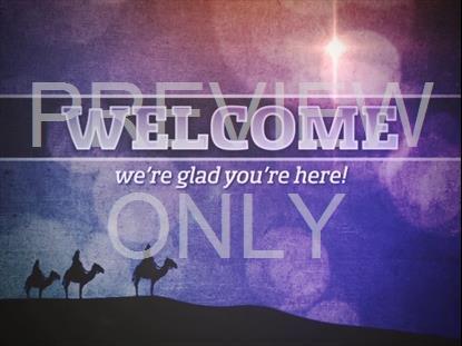 CHRISTMAS GLOW WELCOME STILL