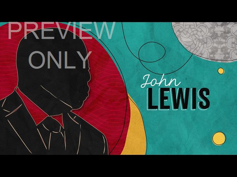 BLACK HISTORY MONTH 04 JOHN LEWIS STILL