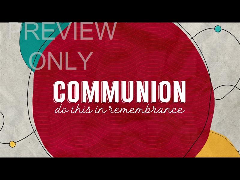 BLACK HISTORY MONTH COMMUNION STILL