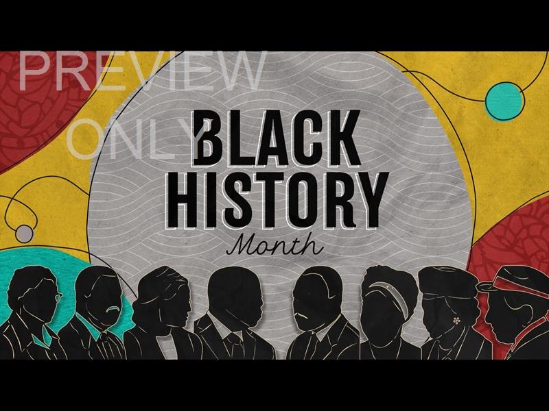BLACK HISTORY MONTH TITLE STILL