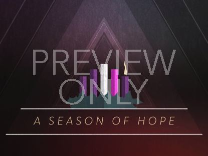 CHRISTMAS ADVENT CANDLES WEEK 01