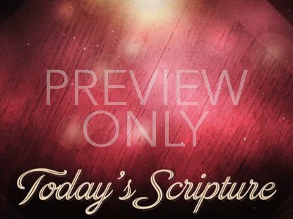 CHRISTMAS BOKEH SCRIPTURE