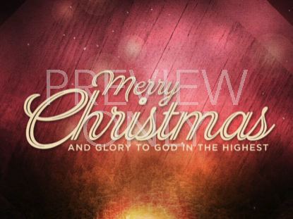 CHRISTMAS BOKEH TITLE