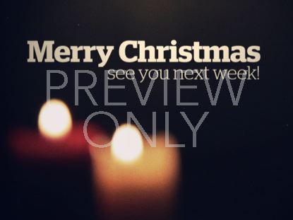 CHRISTMAS CANDLELIGHT CLOSING STILL