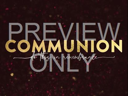 CHRISTMAS GLITTER COMMUNION STILL