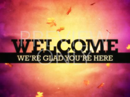 CLOUDS AND LEAVES WELCOME