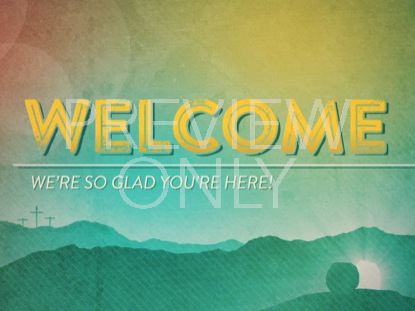 COLORFUL EASTER SUNDAY WELCOME 01 STILL