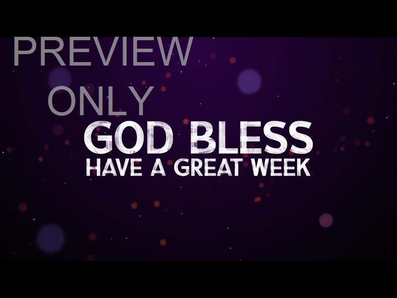 COMMUNION BOKEH GOD BLESS