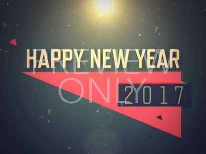 CONFETTI HAPPY NEW YEAR 2017