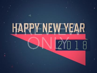 CONFETTI HAPPY NEW YEAR (2018)