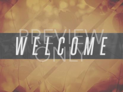 FALL LIGHT WELCOME STILL