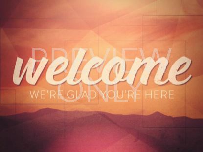 GEOMETRIC HUES WELCOME STILL