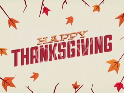 GIVE THANKS HAPPY THANKSGIVING