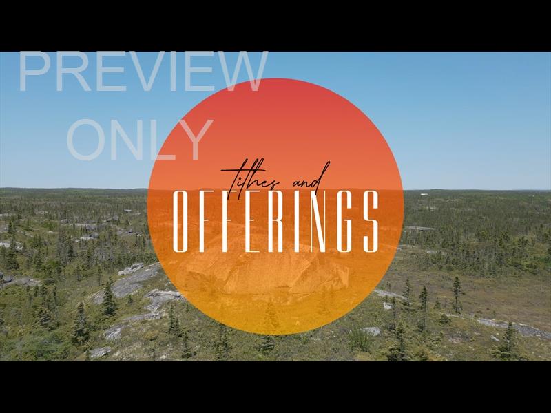 HALIFAX TITHES AND OFFERINGS STILL