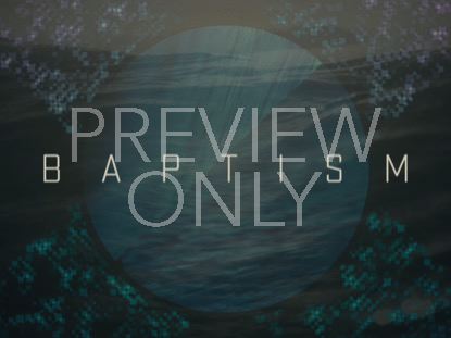 MODERN OCEAN BAPTISM