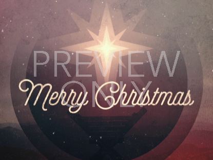 MODERN RETRO CHRISTMAS EVE MERRY