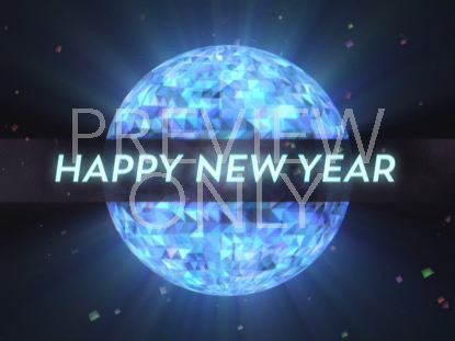 NEW YEARS GLOW HAPPY NEW YEAR