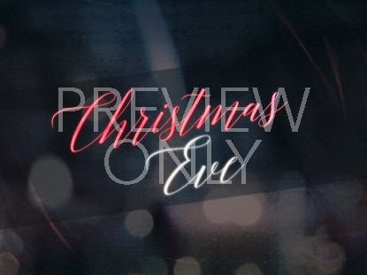 NIGHTTIME CHRISTMAS EVE STILL