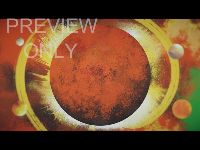 PAINTED COSMOS 5 STILL