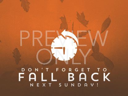 PAINTED AUTUMN FALL BACK