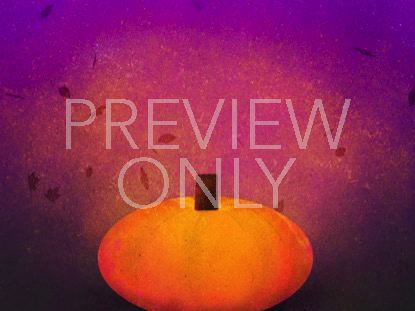 PAINTED AUTUMN PUMPKIN 03