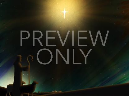 PAINTED CHRISTMAS SHEPHERDS