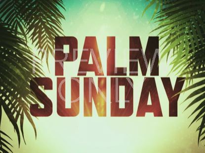 PALM SUNDAY TITLE SLIDE