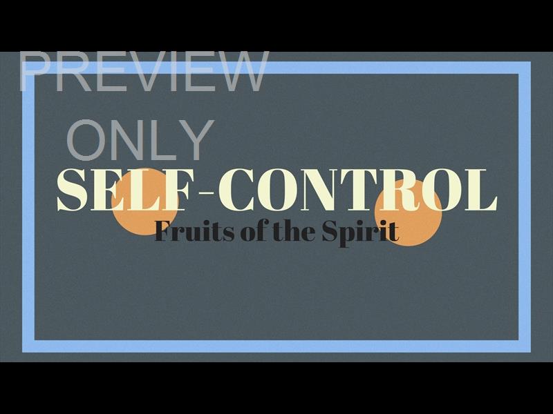 RETRO COLOR SELF-CONTROL