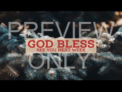 RUSTIC CHRISTMAS GOD BLESS STILL