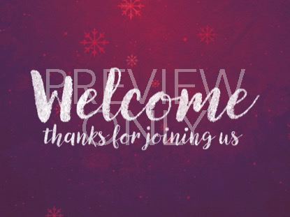 RUSTIC WINTER SNOW WELCOME