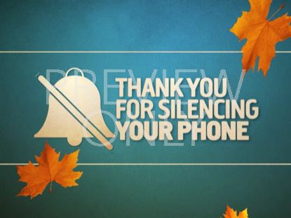 SILENCE YOUR PHONE (FALL) 01