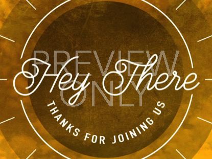 SUMMER CLOUDS WELCOME ORANGE