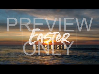 SUNRISE OCEAN EASTER STILL