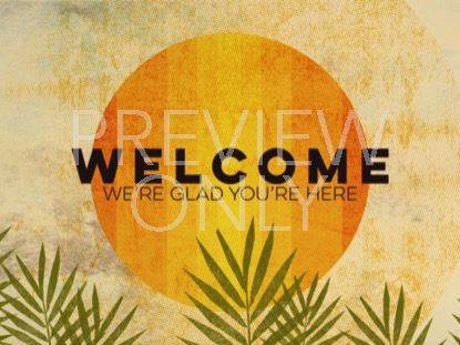 TEXTURED PALMS WELCOME 02