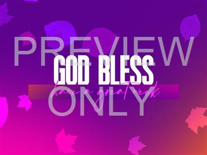 VIBRANT FALL GOD BLESS