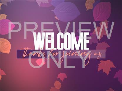 VIBRANT FALL WELCOME