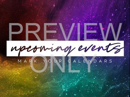 VIBRANT DUST UPCOMING EVENTS STILL