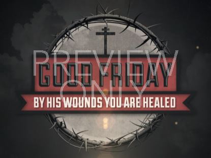 VINTAGE GOOD FRIDAY TITLE STILL