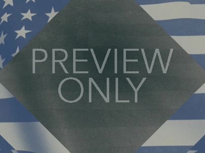 VINTAGE WAVING AMERICAN FLAG 04