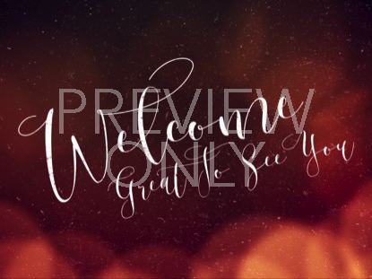 WARM CHRISTMAS GLOW WELCOME